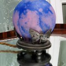 Antique Lighting : A charming Art Nouveau Nightlight lamp -  Butterflies