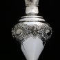 STUNNING 925 STERLING SILVER INTRICATE REPOUSSE FLORAL MOTIF FLOWER VASE ~ NEW