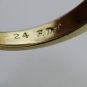 UNIQUE 14K YELLOW GOLD 0.56 TCW MARQUISE DIAMOND ENGAGEMENT RING ~ SIZE 6