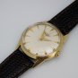 VINTAGE 1956 HANDSOME 10K YELLOW GOLD FILLED LONGINES WRIST WATCH SERVICED &100%