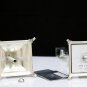 STUNNING SOLID 925 STERLING SILVER PAIR SHABBAT CANDLESTICKS 12" TALL ~BRAND NEW