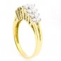 STUNNING ~ 18K YELLOW GOLD 1.15 CARAT ROUND DIAMOND FASHION RING ~ E/VS1