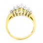 STUNNING ~ 18K YELLOW GOLD 1.15 CARAT ROUND DIAMOND FASHION RING ~ E/VS1