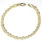 10K SOLID YELLOW GOLD 4.5MM ITALIAN ANCHOR MARINER LINK CHAIN BRACELET 7.25" 3GR