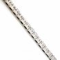 GORGEOUS 14K WHITE GOLD & 4.87 TCW DIAMOND BOX TENNIS BRACELET ~ BRAND NEW ~