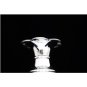 MAGNIFICENT 925 STERLING SILVER INTRICATE REPOUSSE FLORAL MOTIF FLOWER VASE ~NEW