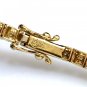 ELEGANT 14K SOLID YELLOW GOLD & .53 TCW DIAMOND BOX TENNIS BRACELET ~ FREE S&H