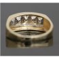 WIDE SOLID 14K YELLOW GOLD .50TW DIAMOND MENS WEDDING BAND RING SZ 12.5 ~ 5.5GR
