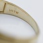 WIDE SOLID 14K YELLOW GOLD .50TW DIAMOND MENS WEDDING BAND RING SZ 12.5 ~ 5.5GR