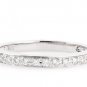 14K WHITE GOLD ROUND DIAMOND ANNIVERSARY BAND RING .25 CARAT -G/SI ~ FREE S&H