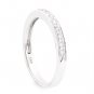 14K WHITE GOLD ROUND DIAMOND ANNIVERSARY BAND RING .25 CARAT -G/SI ~ FREE S&H