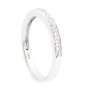 14K WHITE GOLD ROUND DIAMOND ANNIVERSARY BAND RING .25 CARAT -G/SI ~ FREE S&H