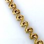 ELEGANT 14K YELLOW GOLD & 1.12 TCW DIAMOND SWIRL TENNIS BRACELET 16.2 GRAMS ~NEW