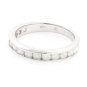 BEAUTIFUL 10K WHITE GOLD 1.25 TCW ROUND DIAMOND ETERNITY BAND RING ~ H/I2