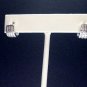 NEW - 14K WHITE GOLD 0.70 TCW HUGGIE DIAMOND EARRINGS - RETAIL $2395 - FREE S&H