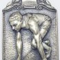 VERY RARE 1934 ST. ANN'S SR H.N.S. TRACK & FIELD 2ND PLACE CHAMPION SILVER MEDAL