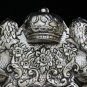 LUXURIOUS SOLID 925 STERLING SILVER TORAH SCROLL BREAST PLATE JUDAICA CHOSHEN