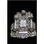 LUXURIOUS SOLID 925 STERLING SILVER TORAH SCROLL BREAST PLATE JUDAICA CHOSHEN