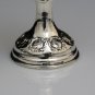 VINTAGE HAZORFIM SOLID 800 SILVER JUDAICA L'CHOVOD SHABBOS KIDDUSH CUP GOBLET
