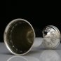 VINTAGE HAZORFIM SOLID 800 SILVER JUDAICA L'CHOVOD SHABBOS KIDDUSH CUP GOBLET