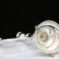 HAZORFIM SOLID 925 STERLING SILVER 3 BRANCH CANDELABRA ~ 14" TALL ~ BEAUTIFUL!