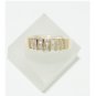 14k SOLID YELLOW GOLD .75CT PRINCESS CUT DIAMOND ANNIVERSARY COCKTAIL BAND RING