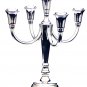 EARLY 20TH CENTURY ITALIAN SOLID 800 NON STERLING SILVER 5 BRANCH CANDELABRA