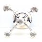 EARLY 20TH CENTURY ITALIAN SOLID 800 NON STERLING SILVER 5 BRANCH CANDELABRA