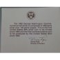 U.S. MINT 1982 S GEORGE WASHINGTON SILVER PROOF COMMEMORATIVE HALF DOLLAR COIN