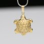 UNIQUE 14K SOLID YELLOW GOLD TURTLE 3D PENDANT / CHARM ~ 1.1GR ~ FREE S&H