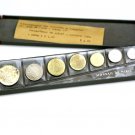 FLEUR DE COINS ANNEE 1964 MONNAIE DE PARIS ORIGINAL MINT SET W' SILVER FDC COIN