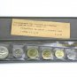FLEUR DE COINS ANNEE 1964 MONNAIE DE PARIS ORIGINAL MINT SET W' SILVER FDC COIN