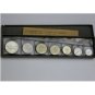 FLEUR DE COINS ANNEE 1964 MONNAIE DE PARIS ORIGINAL MINT SET W' SILVER FDC COIN