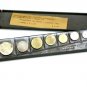 FLEUR DE COINS ANNEE 1964 MONNAIE DE PARIS ORIGINAL MINT SET W' SILVER FDC COIN