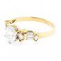 BEAUTIFUL 14K YELLOW GOLD 1.53 TCW OVAL CUT DIAMOND ENGAGEMENT RING ~ FREE S&H