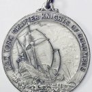 RARE 1936 NEW YORK CHAPTER KNIGHTS OF COLUMBUS RELAY CHAMPIONSHIP SILVER MEDAL