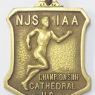 RARE NJSIAA CHAMPIONSHIP CATHEDRAL H.S. 1936 TRACK & FIELD GOLD MEDAL AWARD