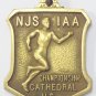 RARE NJSIAA CHAMPIONSHIP CATHEDRAL H.S. 1936 TRACK & FIELD GOLD MEDAL AWARD