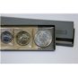FLEUR DE COINS ANNEE 1965 MONNAIE DE PARIS ORIGINAL MINT SET 2 SILVER FDC COINS