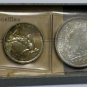FLEUR DE COINS ANNEE 1965 MONNAIE DE PARIS ORIGINAL MINT SET 2 SILVER FDC COINS