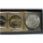 FLEUR DE COINS ANNEE 1965 MONNAIE DE PARIS ORIGINAL MINT SET 2 SILVER FDC COINS