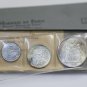 FLEUR DE COINS ANNEE 1965 MONNAIE DE PARIS ORIGINAL MINT SET 2 SILVER FDC COINS