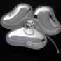 UNIQUE & MODERN 925 STERLING SILVER 3 COMPARTMENT CANDY RELISH PLATTER / DISH
