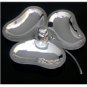 UNIQUE & MODERN 925 STERLING SILVER 3 COMPARTMENT CANDY RELISH PLATTER / DISH