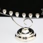 VINTAGE MEXICO 1960's 925 STERLING SILVER MODERNIST JUDAICA ART MENORAH ~ UNIQUE