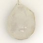 VINTAGE LEAFY STERLING SILVER & TURQUOISE ZUNI ART PENDANT SIGNED ANGIE C