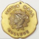 RARE SETON HALL COLLEGE /PAROCHIAL HIGH 1935 TRACK RELAY GOLD MEDAL AWARD 10K GF