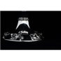 MAGNIFICENT MILAN ITALY STERLING SILVER LARGE 12" FLORAL CAKE PIE PLATTER STAND