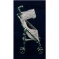 925 SOLID Sterling Silver Decorative Art Dollhouse miniature Baby Girl Stroller