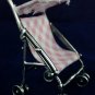 925 SOLID Sterling Silver Decorative Art Dollhouse miniature Baby Girl Stroller